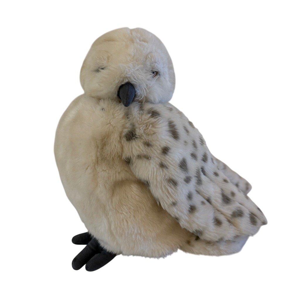 Universal Studios Harry Potter Hedwig Snowy Owl Plush Hand Puppet 11 inch